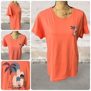 NWT Roxy Weekend Surf Graphic Tee Shirt